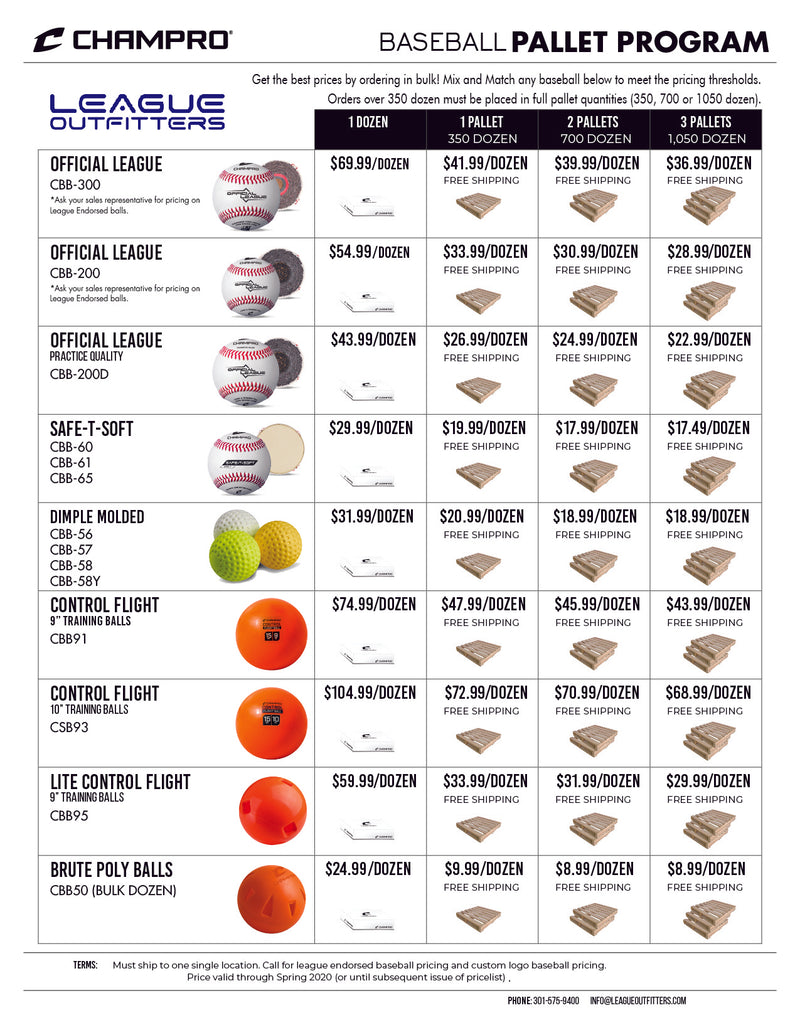Baseball Pallet Program