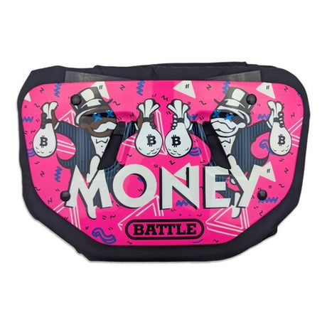 Battle "Money Man" Chrome Football Back Plate Battle