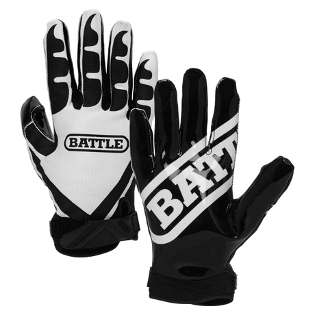 Battle Ultra-Stick Adult Football Receiver Gloves - League Outfitters