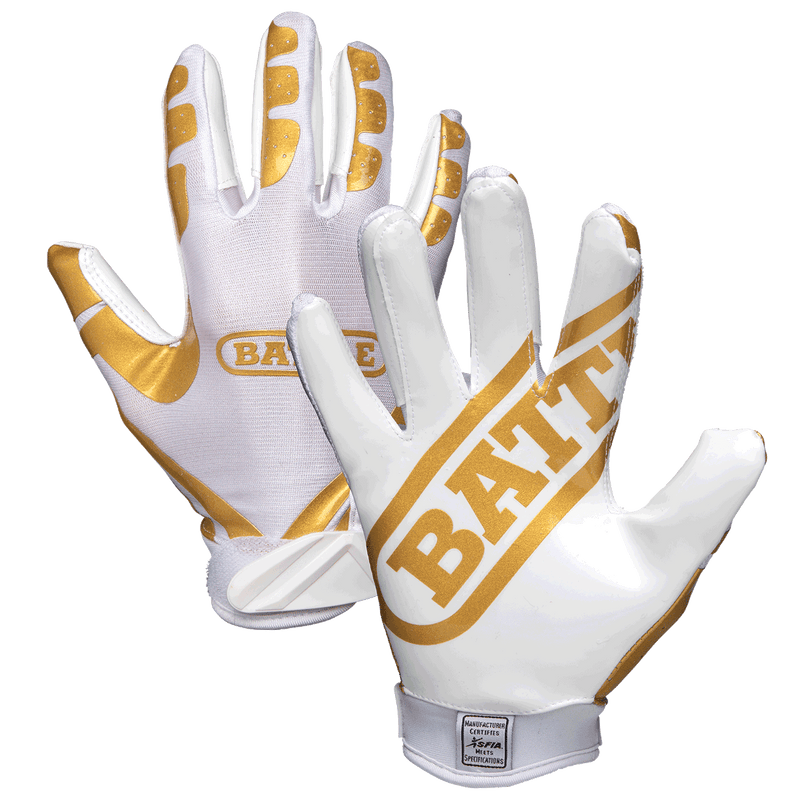 Battle Ultra-Stick Adult Football Receiver Gloves - League Outfitters