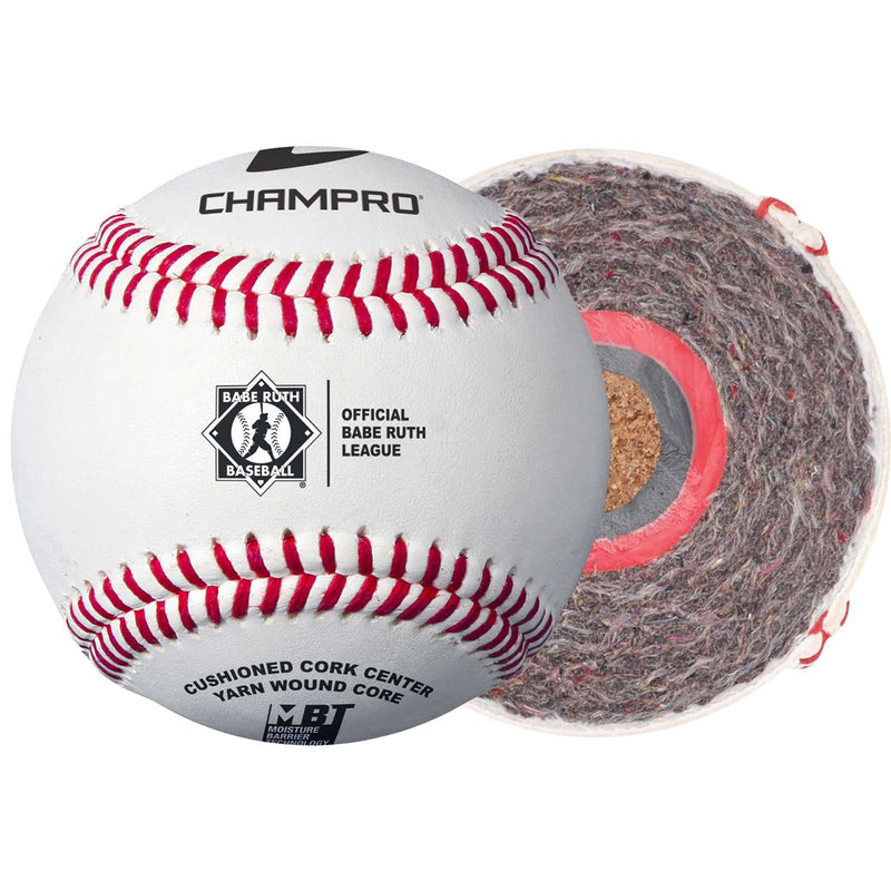 Champro 300 Series Babe Ruth Baseballs - Dozen - League Outfitters
