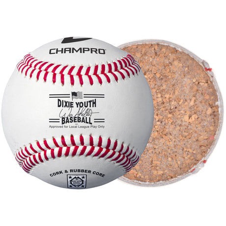 Champro Youth Dixie League Baseball - Dozen Champro