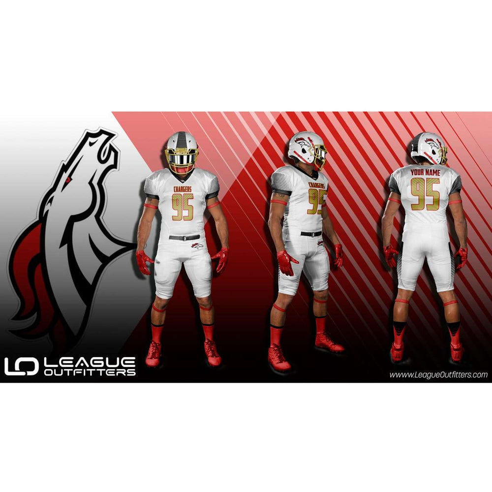 Custom Tackle Twill Football Jersey - League Outfitters