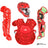 All Star S7 Axis Ages 12-16 Two-Tone Catchers Set All-Star
