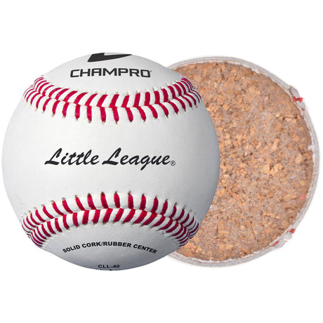 Champro Little League Genuine Leather Baseball - Dozen Champro