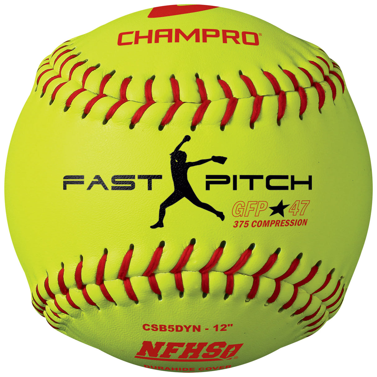 Champro GFP-47 NFHS 12" Fastpitch Softball - Dozen Champro
