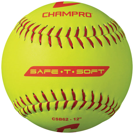 Champro 12" Safe-T-Soft Softball - Dozen Champro