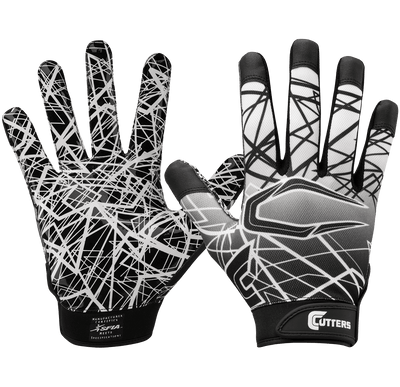 Cutters Game Day Youth Football Receiver Gloves - League Outfitters