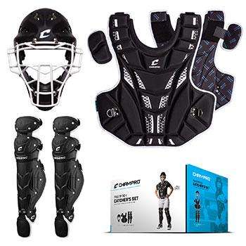 Champro Fastpitch Softball Catchers Kit (Age 6 - 9) - League Outfitters