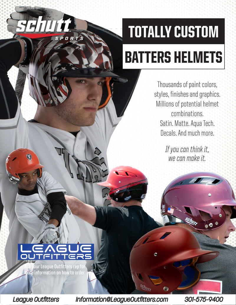 Schutt Custom Baseball Helmet
