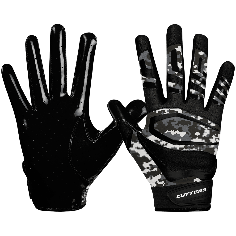 Cutters Rev Pro 3.0 Camo Adult Football Receiver Gloves - League Outfitters