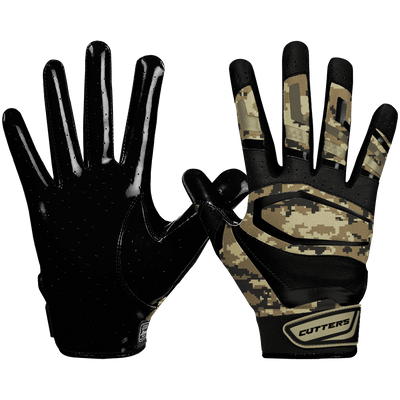 Cutters Rev Pro 3.0 Camo Adult Football Receiver Gloves - League Outfitters