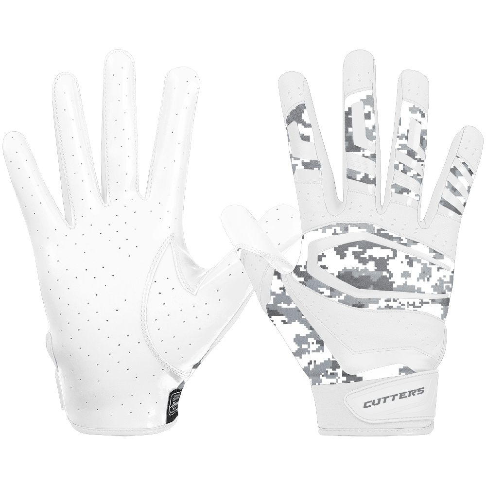 Cutters Rev Pro 3.0 Camo Adult Football Receiver Gloves - League Outfitters