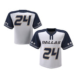 Custom Elite Short Sleeve Reversible Sublimated Lacrosse Jersey League Outfitters