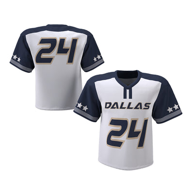 Custom Elite Short Sleeve Reversible Sublimated Lacrosse Jersey