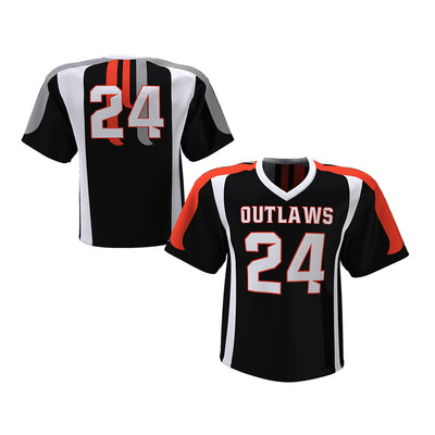 Custom Elite Short Sleeve Reversible Sublimated Lacrosse Jersey