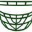Schutt F7 ROPO-DW-PRO-NB Titanium Facemask Schutt
