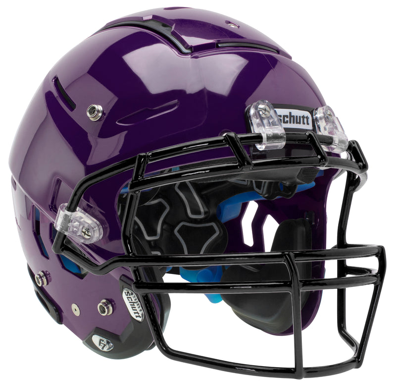 Schutt F7 LX1 Youth Football Helmet w/ attached Carbon Steel Facemask - League Outfitters