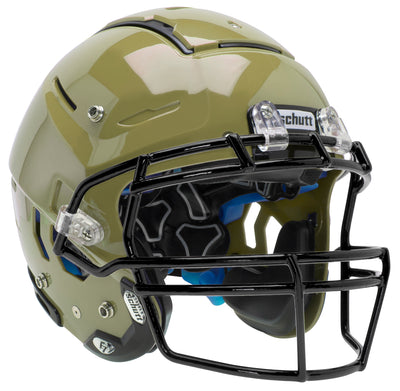 Schutt F7 LX1 Youth Football Helmet w/ attached Carbon Steel Facemask - League Outfitters