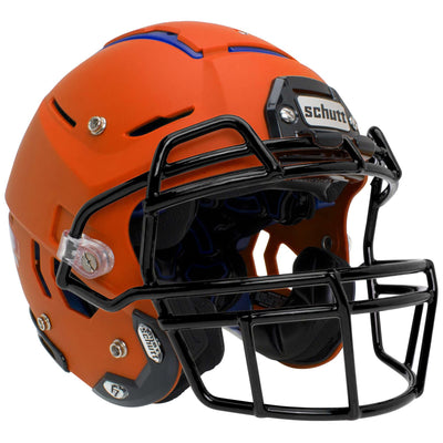 Schutt F7 VTD Adult Football Helmet w/attached Carbon Steel Facemask - Matte Colors - League Outfitters