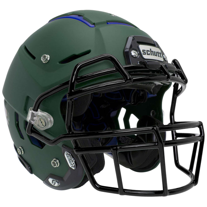 Schutt F7 VTD Adult Football Helmet w/attached Carbon Steel Facemask - Matte Colors - League Outfitters