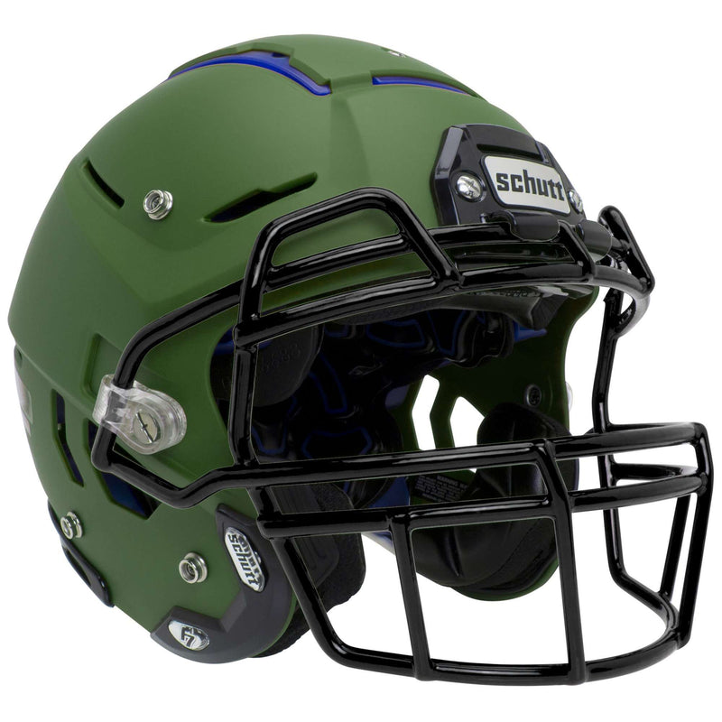 Schutt F7 VTD Adult Football Helmet w/attached Titanium Facemask - Matte Colors - League Outfitters