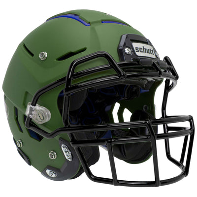 Schutt F7 VTD Adult Football Helmet w/attached Carbon Steel Facemask - Matte Colors - League Outfitters