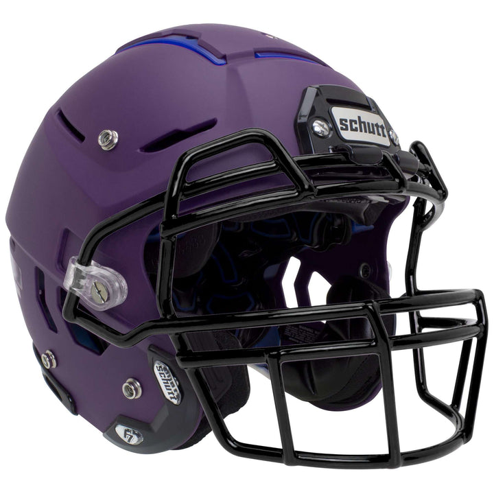 Schutt F7 VTD Adult Football Helmet w/attached Carbon Steel Facemask - Matte Colors - League Outfitters