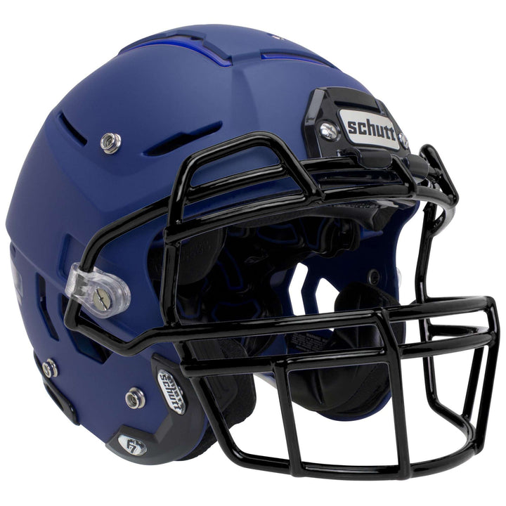 Schutt F7 VTD Adult Football Helmet w/attached Carbon Steel Facemask - Matte Colors - League Outfitters