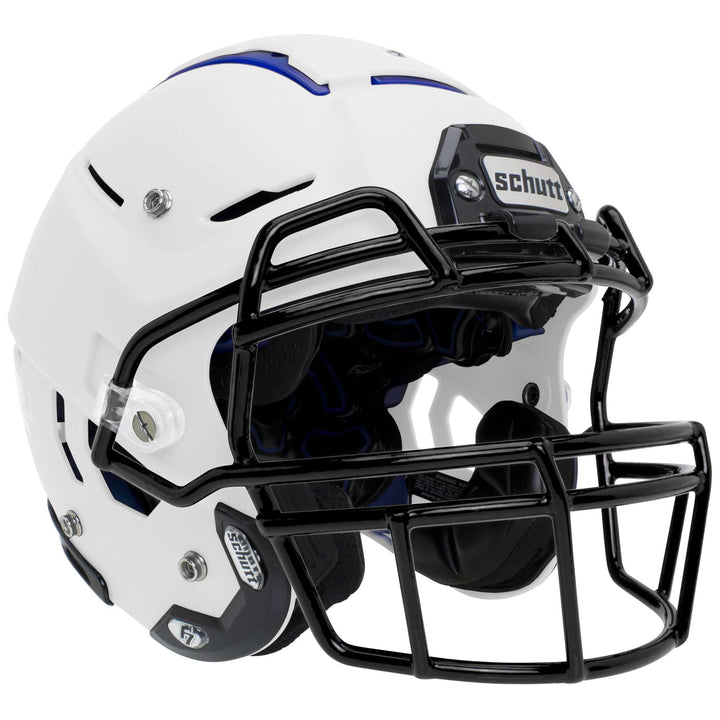 Schutt F7 VTD Adult Football Helmet w/attached Carbon Steel Facemask - Matte Colors - League Outfitters