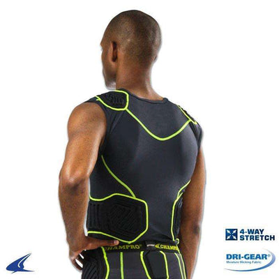 Champro Adult Bull Rush Padded Compression Shirt - League Outfitters