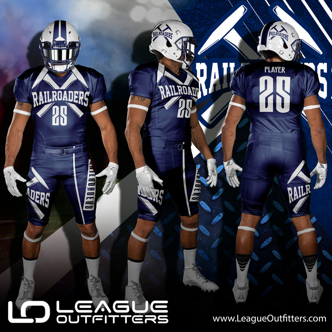 Custom Elite Sublimated Football Jerseys League Outfitters
