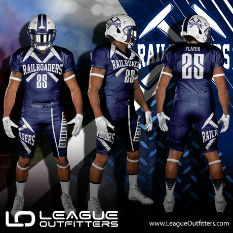 Custom Elite Sublimated Football Jerseys League Outfitters