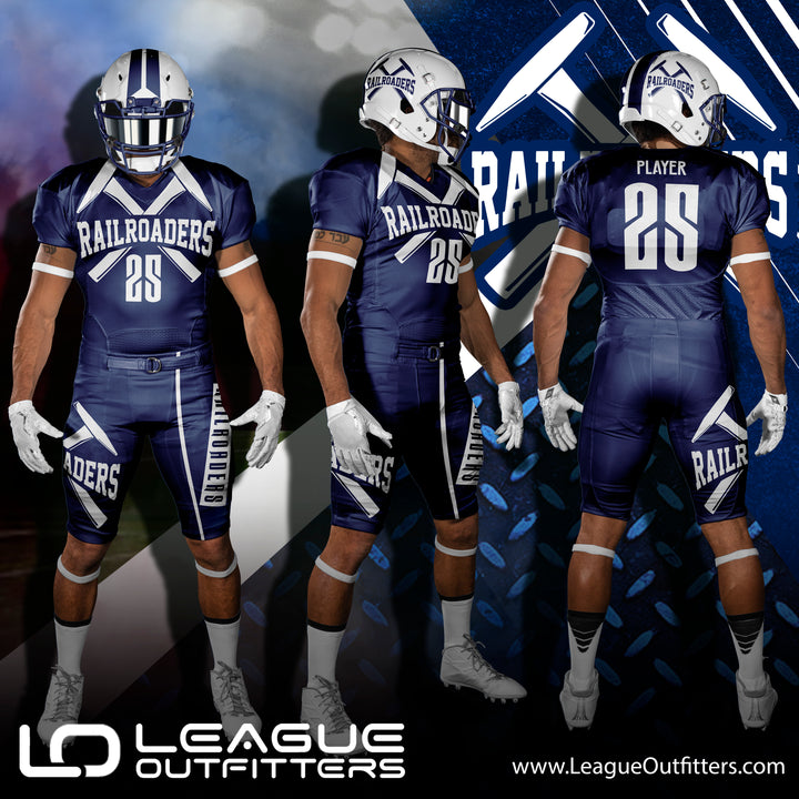 Custom Elite Sublimated Football Jerseys League Outfitters