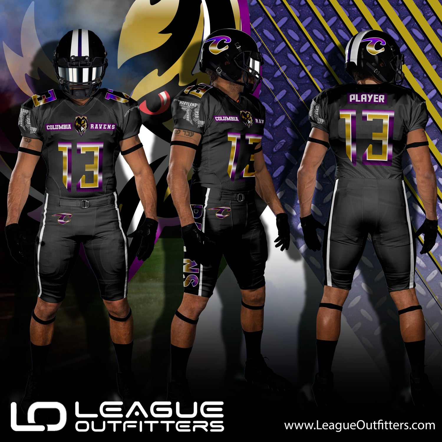 Custom Elite Sublimated Football Jerseys Team Football Jerseys