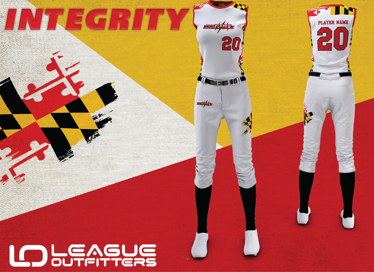 Custom Elite Sublimated Softball Pants League Outfitters