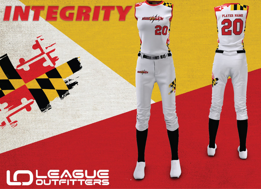Custom Elite Sublimated Softball Pants League Outfitters