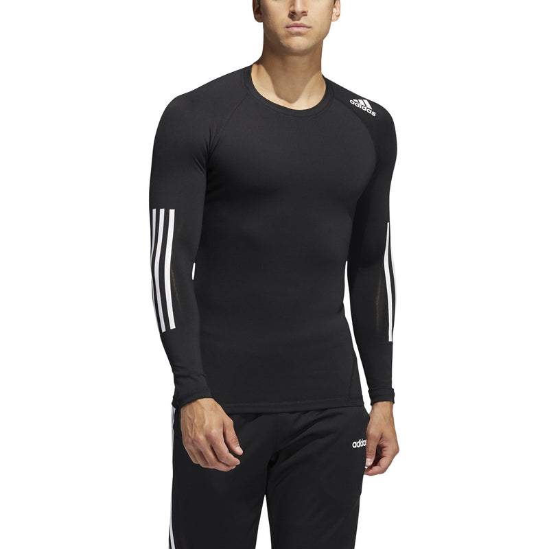 adidas Mens Baselayer LS Hockey Shirt