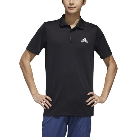 adidas Mens Designed to Move Three Stripes Polo Shirt Adidas
