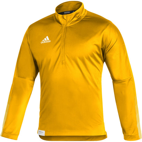 adidas Men's 1/4 Zip Knit Long Sleeve Fleece Sweatshirt adidas