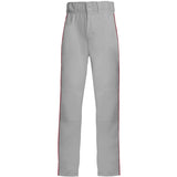adidas Youth Icon Pro Open-Hem Baseball Pants with Piping adidas