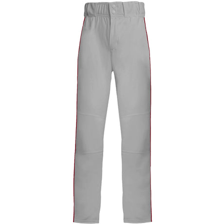 adidas Youth Icon Pro Open-Hem Baseball Pants with Piping adidas