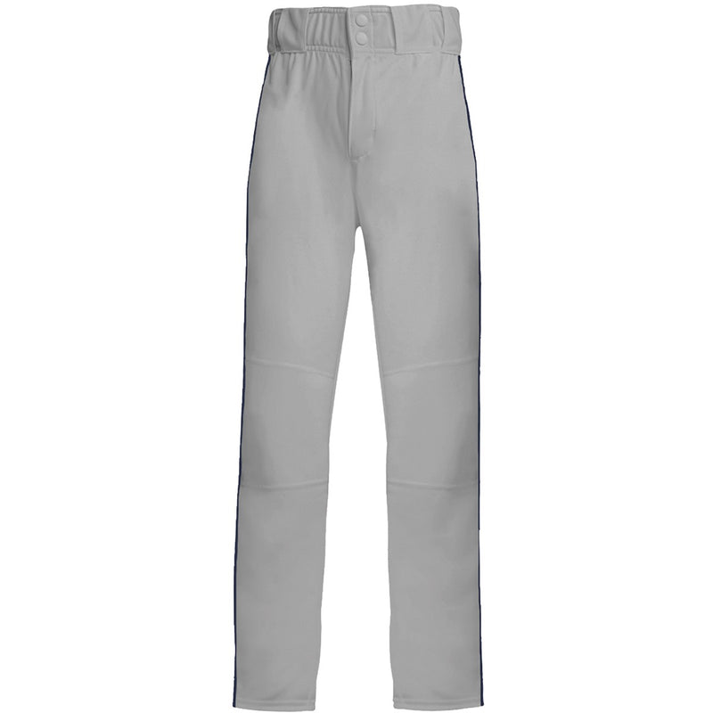 adidas Youth Icon Pro Open-Hem Baseball Pants with Piping