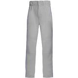 adidas Youth Icon Pro Open-Hem Baseball Pants with Piping adidas