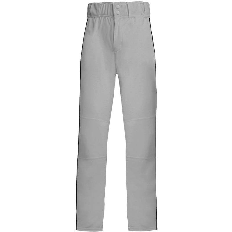 adidas Youth Icon Pro Open-Hem Baseball Pants with Piping