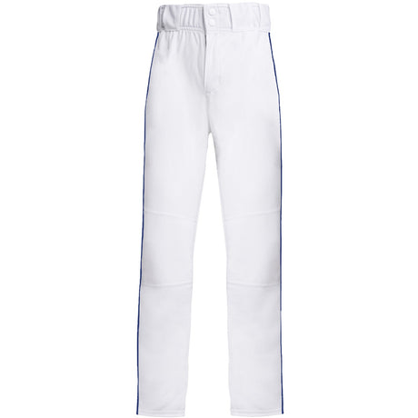 adidas Youth Icon Pro Open-Hem Baseball Pants with Piping adidas