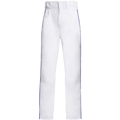 adidas Youth Icon Pro Open-Hem Baseball Pants with Piping