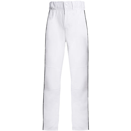 adidas Youth Icon Pro Open-Hem Baseball Pants with Piping adidas