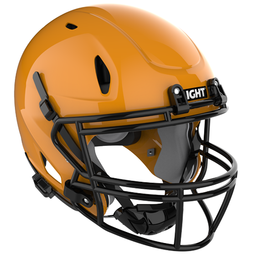 Light LS2 Composite Shell Youth Football Helmet Light