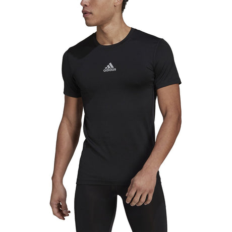 adidas Men's Techfit Compression Short Sleeve Soccer Shirt adidas